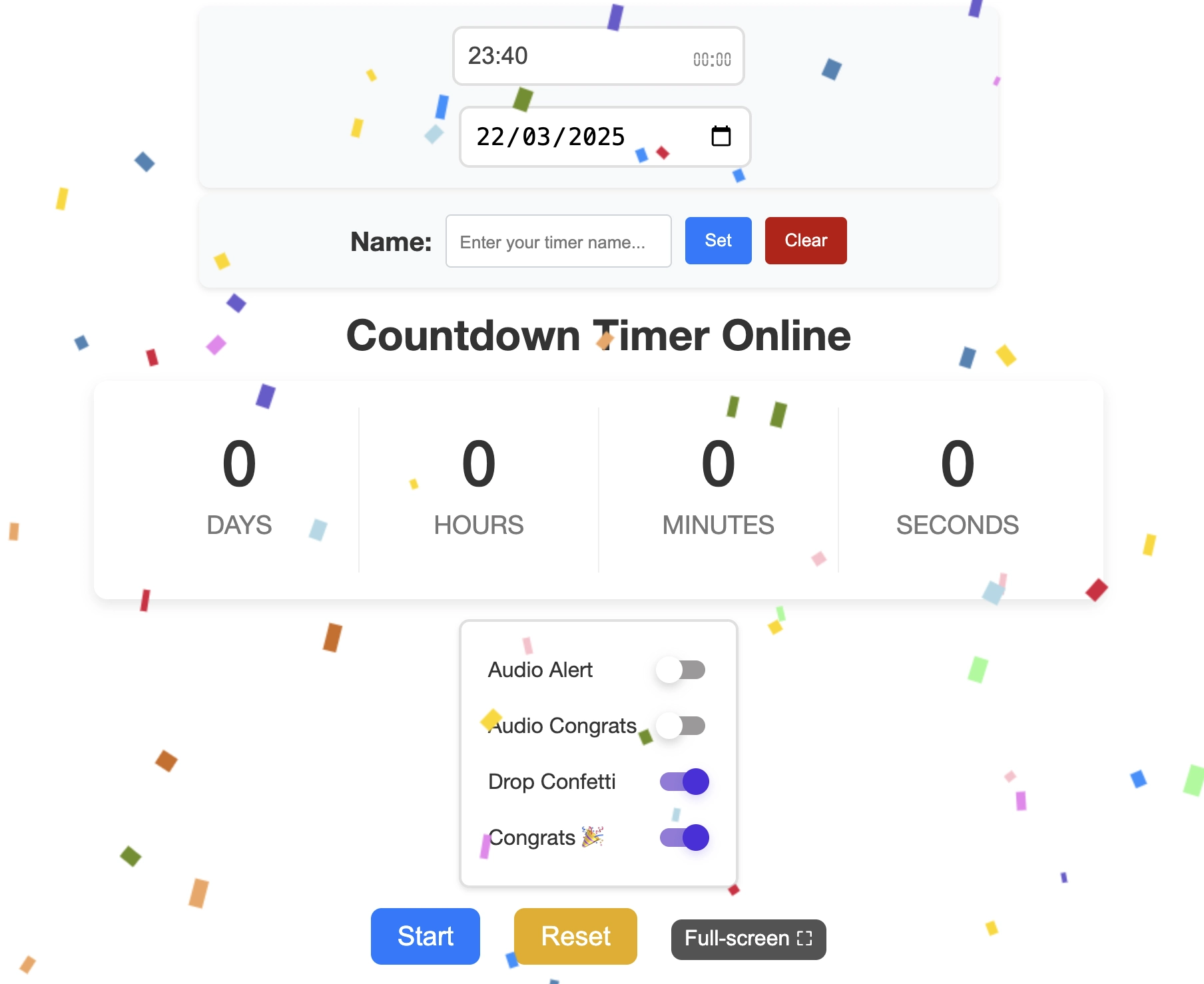 Countdown Timer