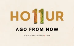 11 hours ago from now