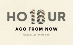 18 hours ago from now