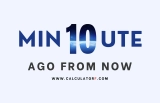 What Time Was It 10 Minutes Ago From Now?