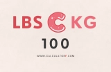 Convert 100 lbs to kg – What Is 100 Pounds in Kilograms?