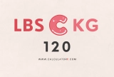 Convert 120 lbs to kg – What Is 120 Pounds in Kilograms?