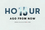 What Time Was It 15 Hours Ago From Now?
