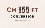 155 Cm to Feet | Convert Centimeters to Feet & Inches