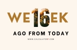 What Date Is 16 Weeks Ago From Today? Quick Calculator