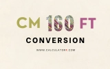 160 Cm to Feet | Convert Centimeters to Feet & Inches