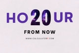 What Time Is 20 Hours From Now?