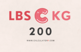 Convert 200 lbs to kg – What Is 200 Pounds in Kilograms?