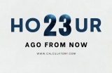 What Time Was It 23 Hours Ago From Now?