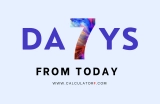 What Date Is 7 Days From Today? Quick Calculator