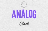 Online Analog Clock | Large Full-Screen Time View