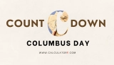 How Many Days Until Columbus Day?