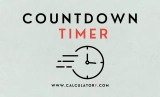 Countdown Timer to Any Date And Time | Full-Screen
